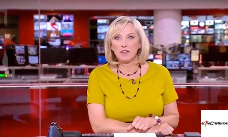 Periodista de la BBC corrige en vivo el lenguaje inclusivo