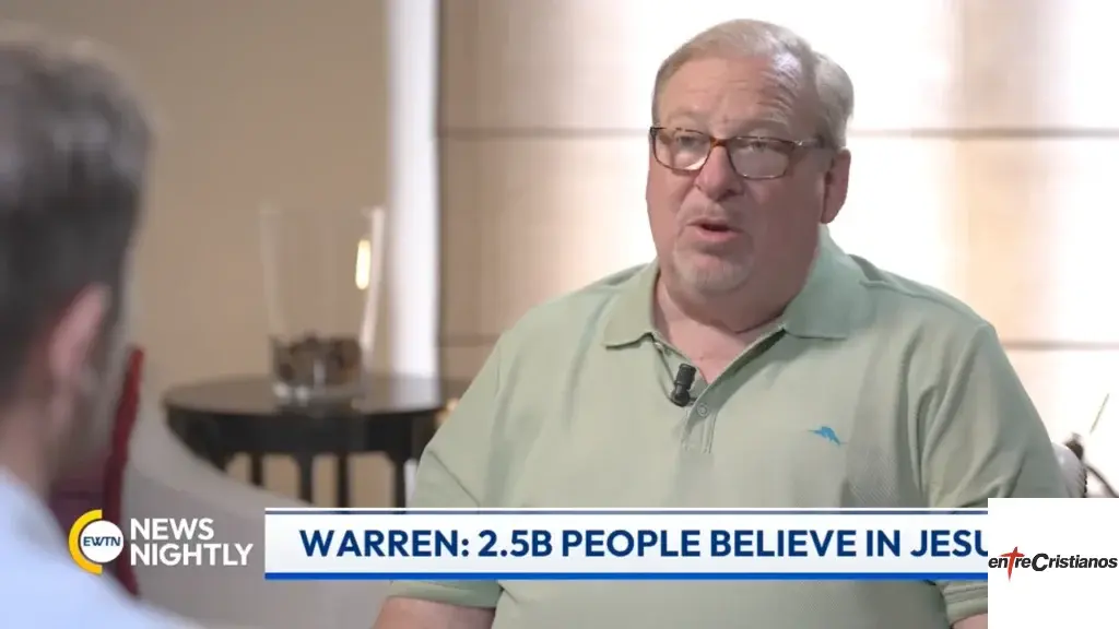 Rick Warren aboga por unidad cristiana en televisión católica