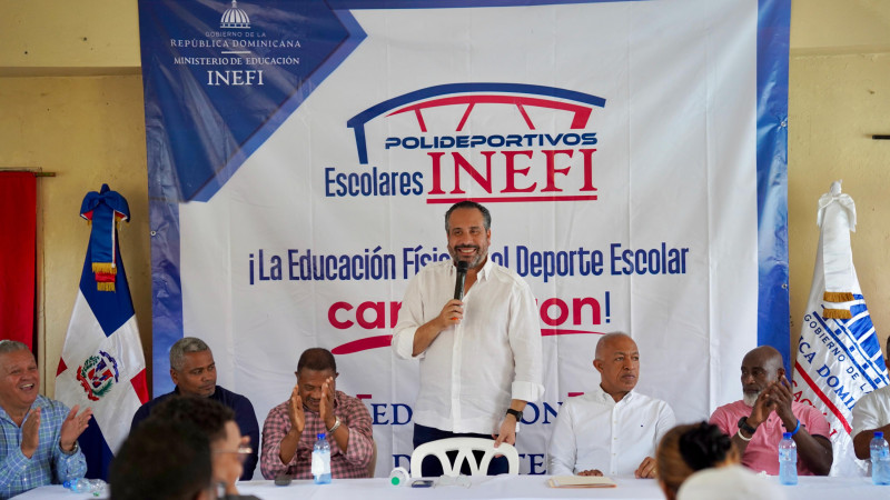 El Inefi construirá un moderno polideportivo techado en el barrio Puerto Rico de Los Mina