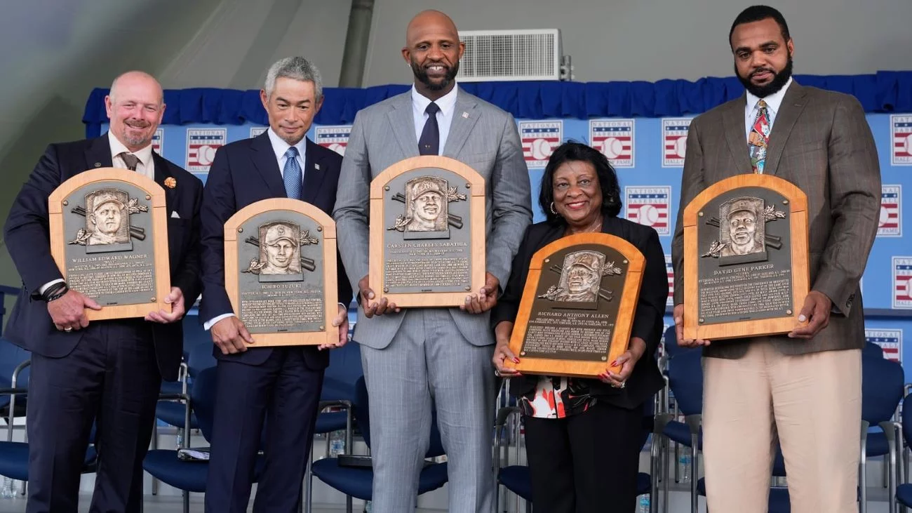 Ichiro Suzuki, CC Sabathia, Billy Wagner, Dick Allen, Dave Parker entraron al  Salón de la Fama de Cooperstown