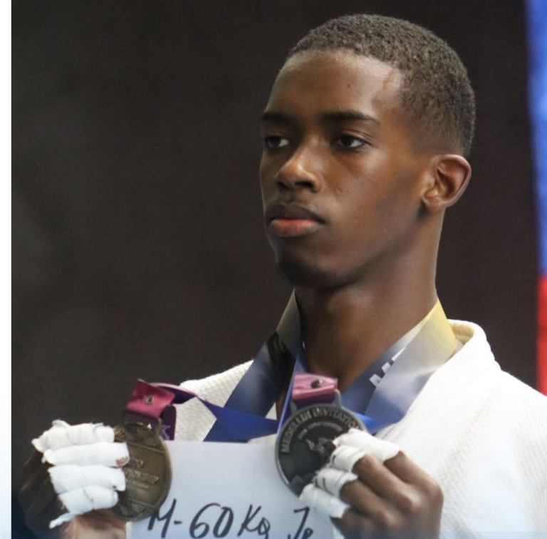Diego Maldonado ganó medalla de oro en el Invitacional de Judo Championship 2025 celebrado en Colombia