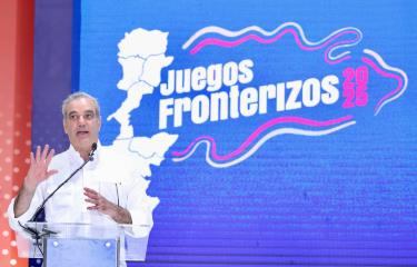 El presidente Luis Abinader inauguró en Montecristi los Juegos Fronterizos 2025