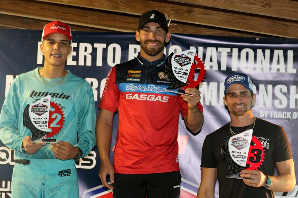 Franklin Nogueras Jr se coronó campeón del Latinoamericano de Motocross MX Open