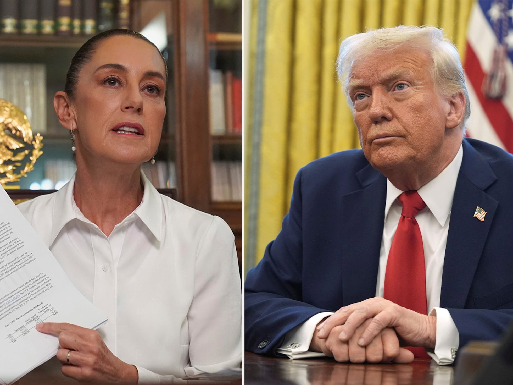 México rechaza presión arancelaria de Trump con «cabeza fría» y confianza en acuerdo
