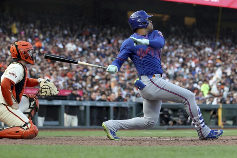 Ronny Mauricio y Juan Soto conectaron de jonron en la victoria de los Mets ante los Gigantes