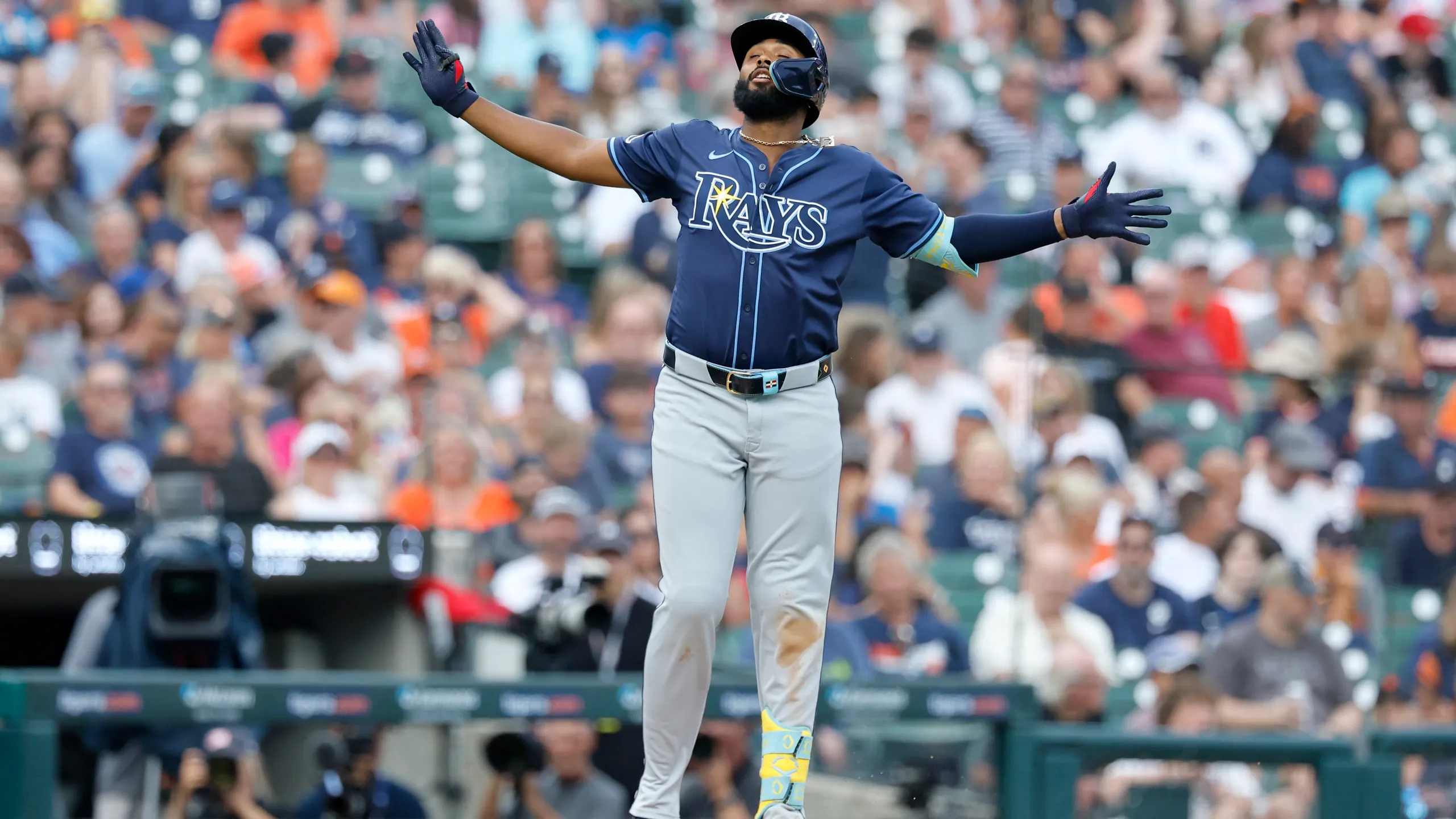 Junior Caminero conectó su cuadrangular número 26 de la temporada en la derrota de Tampa ante White Sox
