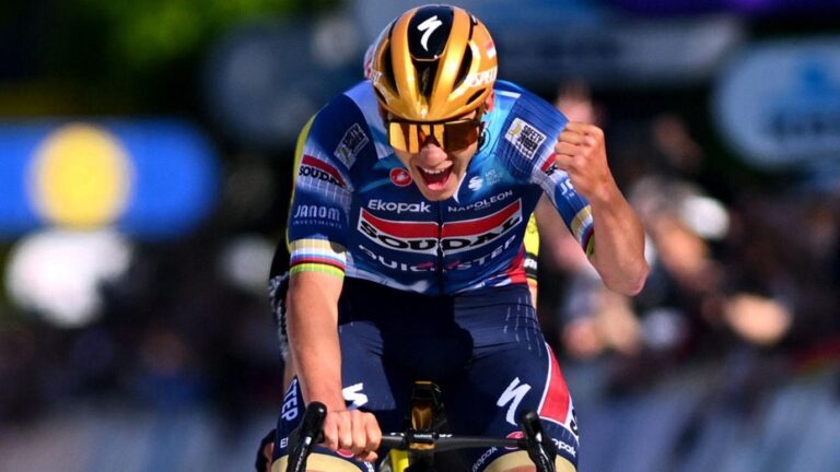 El belga Remco Evenepoel ganó la cuarta etapa del Tour de Francia y primera contrarreloj