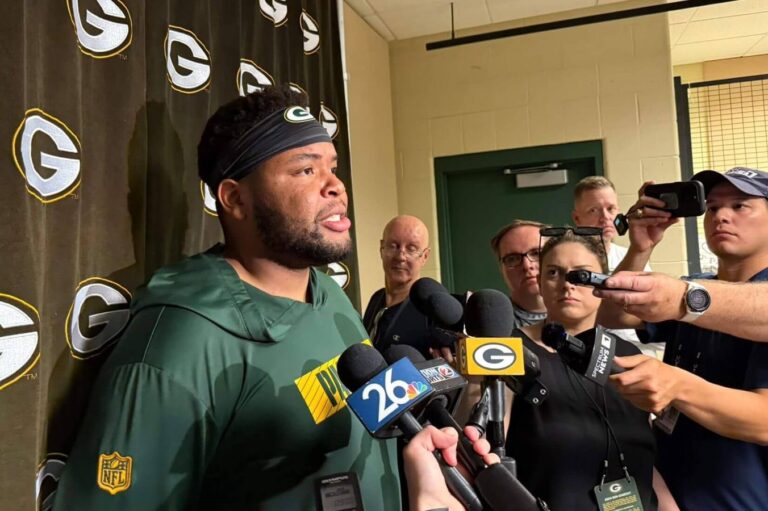 El conjunto de Green Bay firmó una extensión de contrato por cuatro años y 88 millones de dólares con Zach Tom
