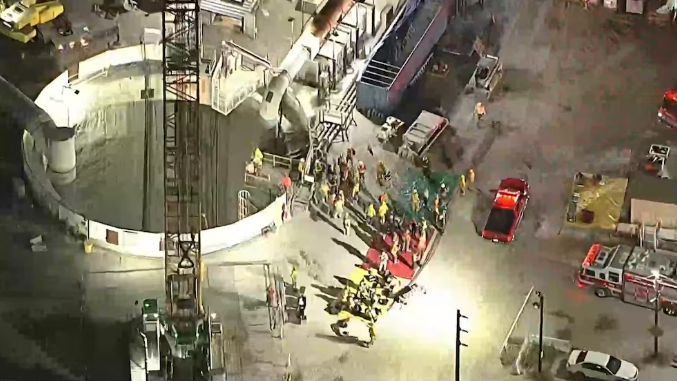 Rescatan a 31 trabajadores en túnel de Wilmington