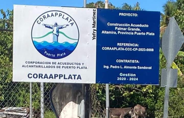 Denuncian abandono en la construcción del acueducto Palmar Grande