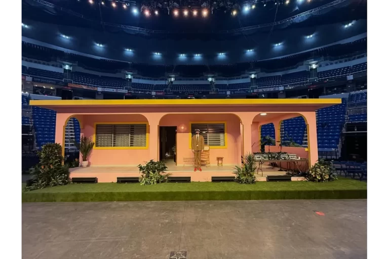 Una casa puertorriqueña, el corazón de la residencia de Bad Bunny en el Choliseo