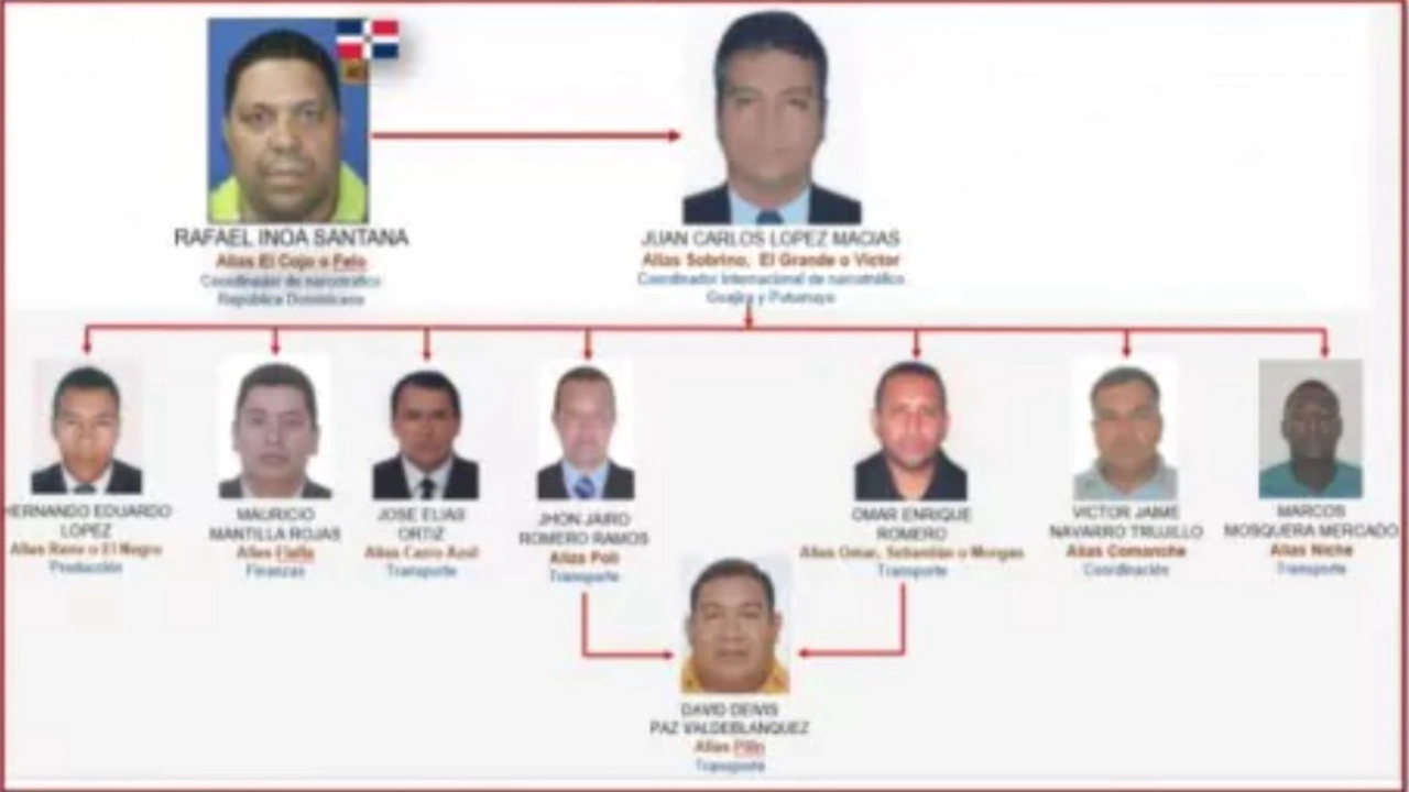 Nueve imputados en red de narcotráfico internacional se declaran culpables en Operación Búfalo NK