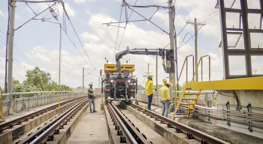Avanzan obras en el Metro en Villa Mella