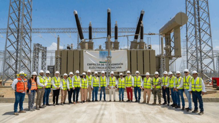 ETED supervisa avances en subestación Guayubín