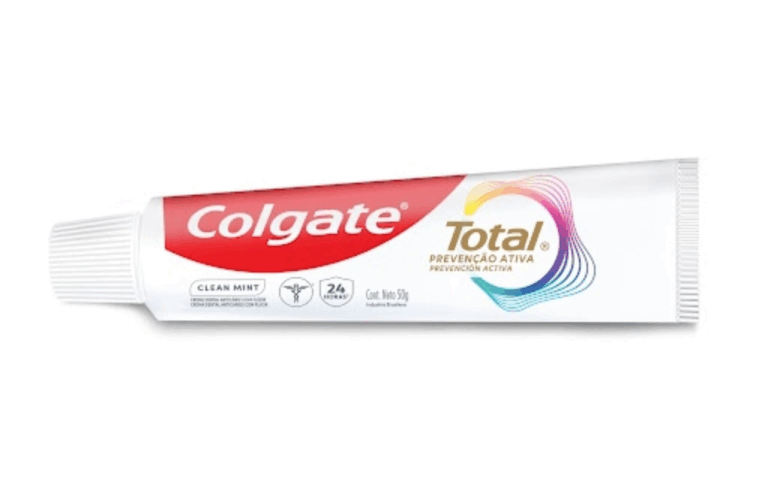 Retiran pasta dental Colgate Total Prevención Activa Clean Mint