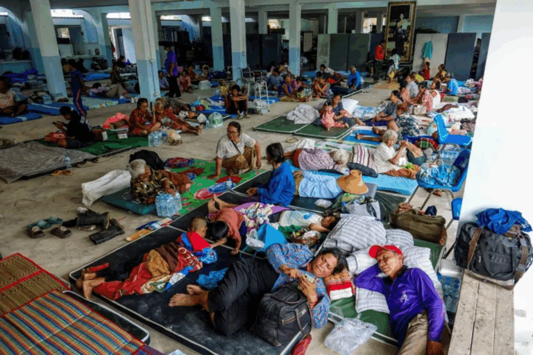 El enfrentamiento entra Tailandia y Camboya continúa y deja más de 140.000 evacuados