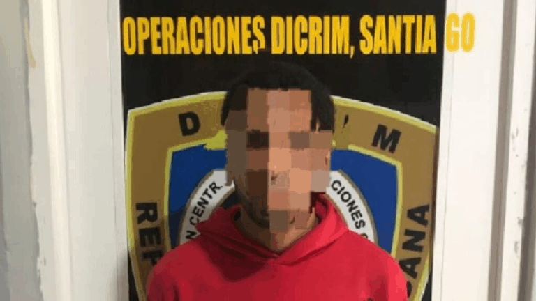 Detención de implicado en asalto a mano armada en Santiago