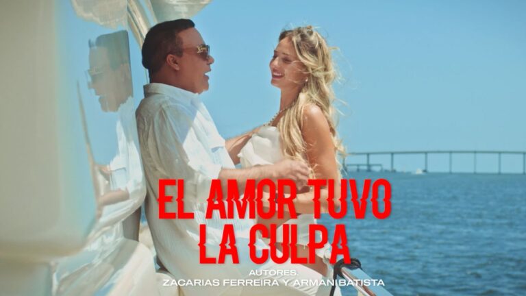 Zacarías Ferreira presenta su nueva canción y video: “El Amor Tuvo la Culpa”
