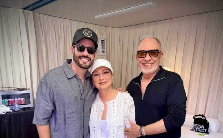 Manny Cruz expresa su admiración tras encuentro con Gloria y Emilio Estefan
