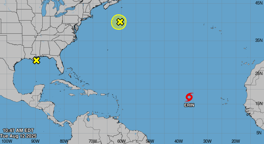 Tormenta tropical Erin podría convertirse en huracán ya