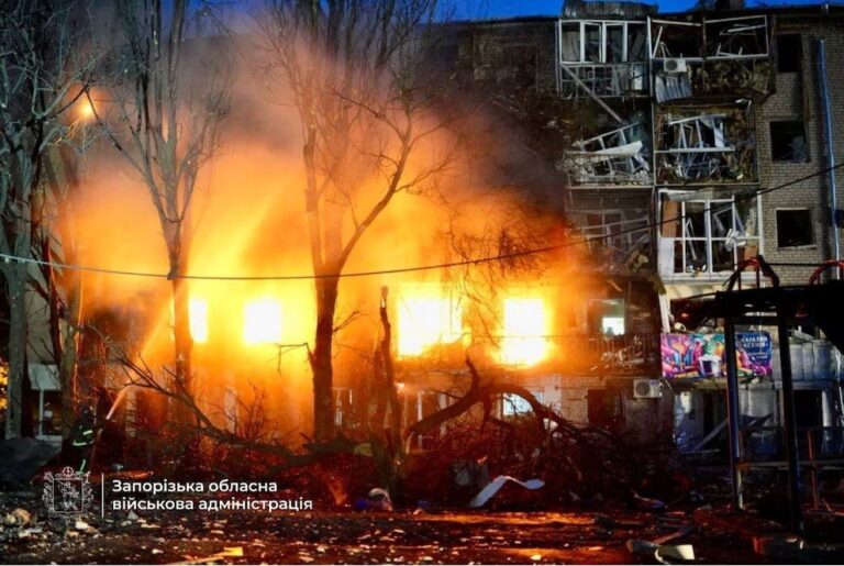 1 muerto y 25 heridos en Zaporizhzhia