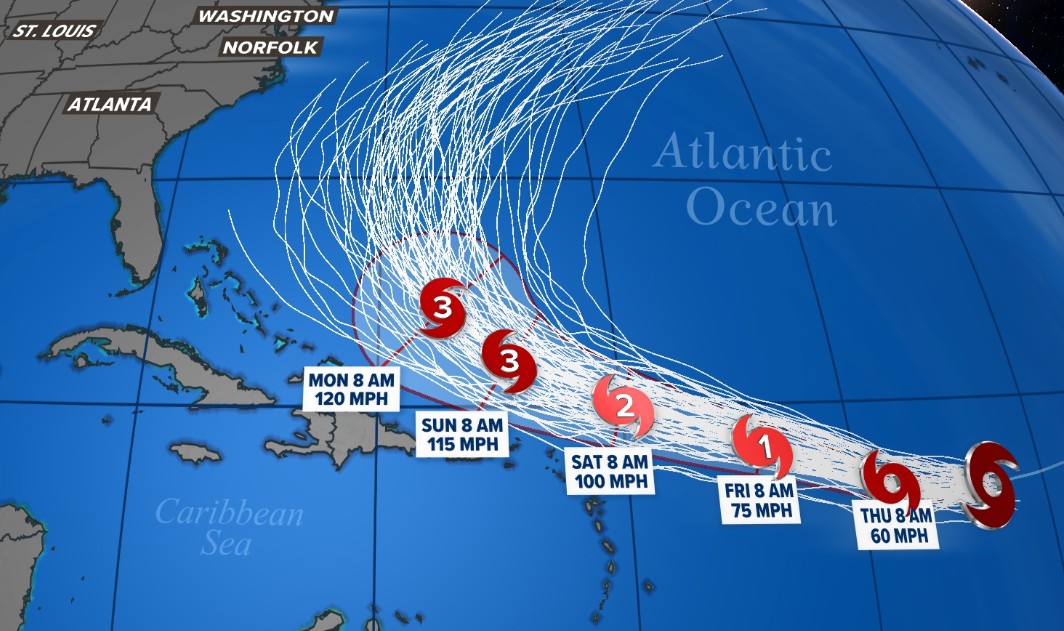 Alerta por lluvias y marejadas: Huracán Erin afecta RD