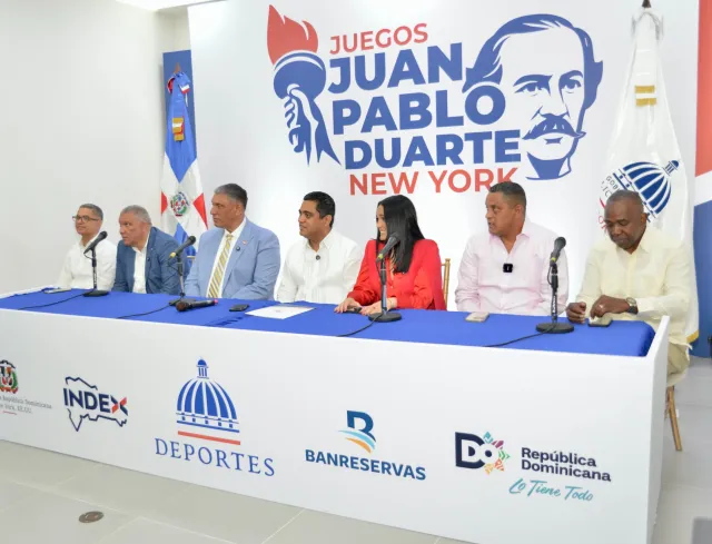 El Ministerio de Deportes anuncia los Juegos Deportivos Juan Pablo Duarte en la ciudad de Nueva York