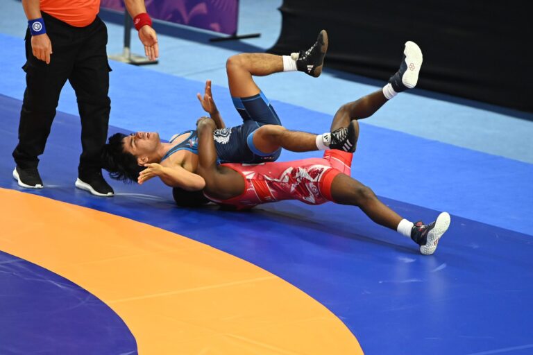 El dominicano Yorkis Carvajal ganó medalla de bronce en el campeonato de lucha de los Juegos Panamericanos Jr.