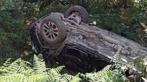 Trágico accidente en Brasil: pareja muere en precipicio