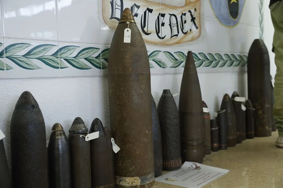 Siguen aflorando artefactos de la Guerra Civil 89 años después: entre 4.000 y 6.000 al año