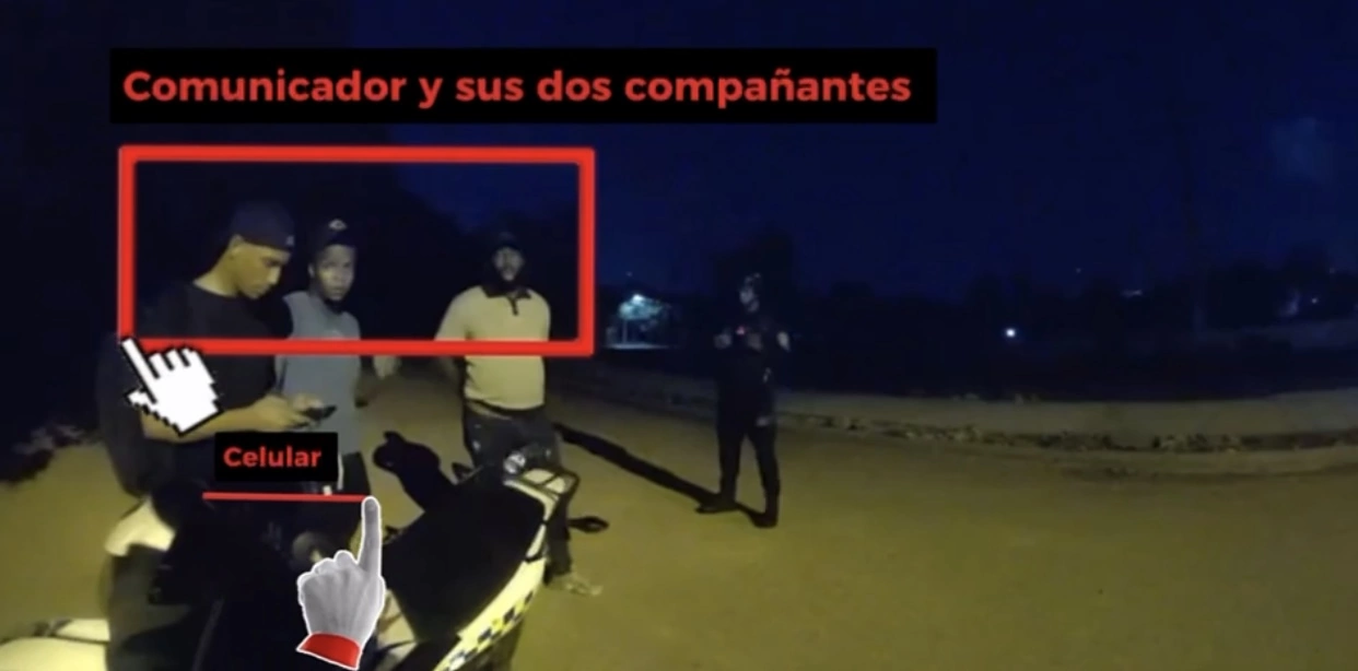 Policía explica circunstancias del arresto del periodista Edward Ramírez