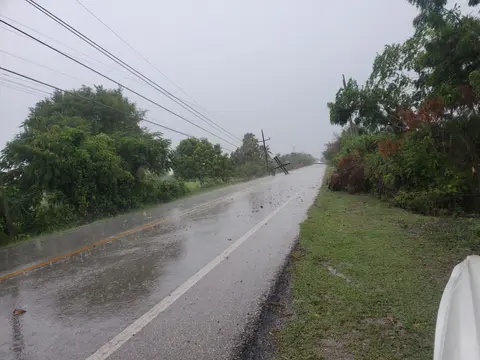 Tornado causa apagón en San Juan