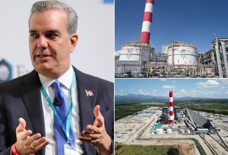 Visita de Abinader a Punta Catalina en medio de apagones