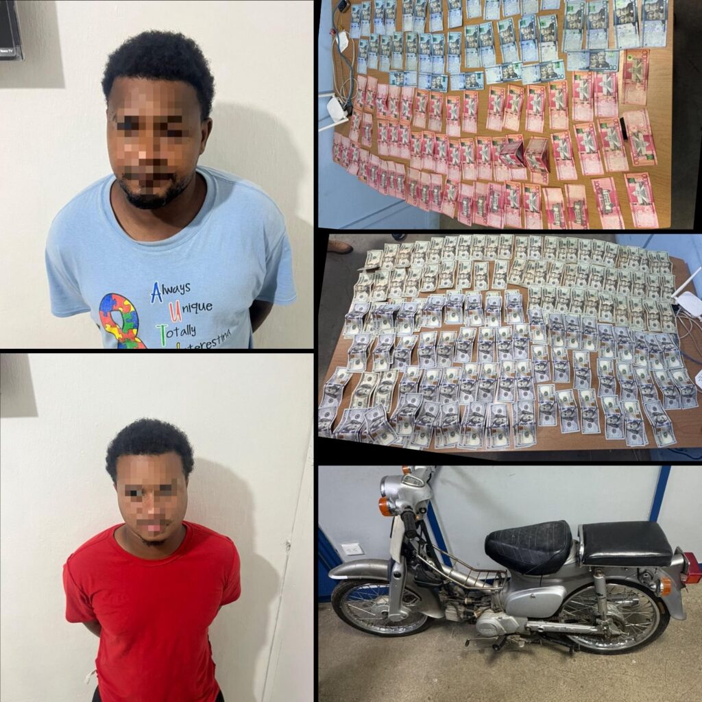 Policía recupera RD$800 mil tras robo en San José