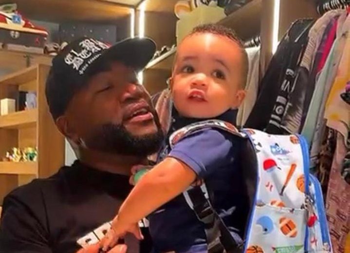 David Ortiz acompaña a su hijo Diego en su primer día de escuela "a los profesores, buena suerte”
