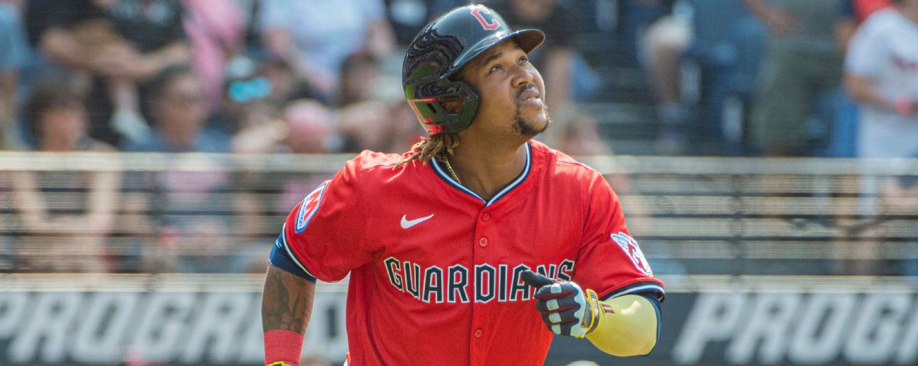 El dominicano José Ramírez conectó dos jonrones en la victoria de los Guardianes sobre los Marlins