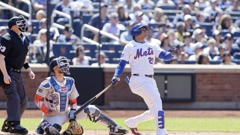 Juan Soto conecto su jonrón 31 de la temporada en la victoria de los Mets de New York ante los Nacionales de Washington