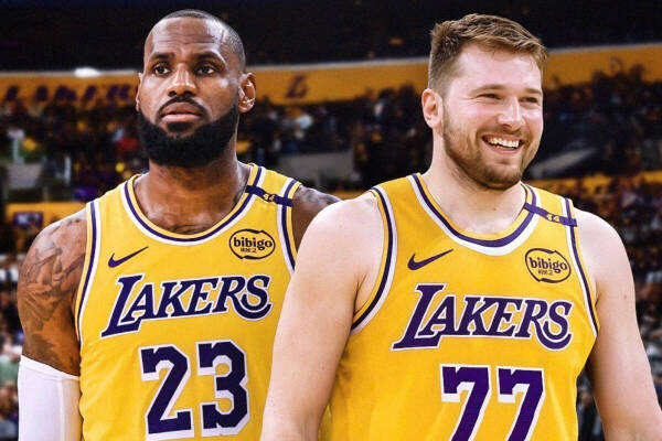 LeBron James felicitó mediante una videollamada a Luka Doncic por su contrato firmado con los Lakers