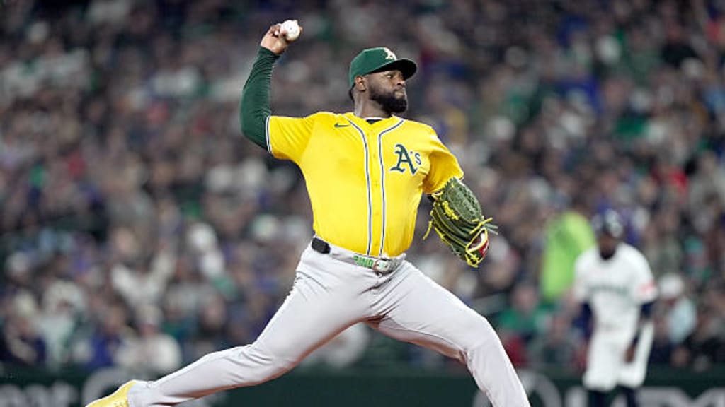 El dominicano Luis Severino fue el pitcher ganador en la victoria de los Atléticos ante los Nacionales