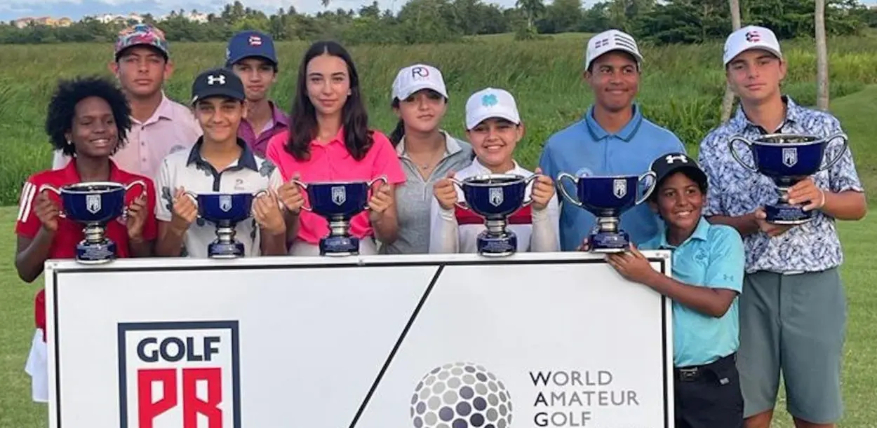 República Dominicana obtuvo el segundo lugar en el Caribbean Amateur Junior Golf Championships