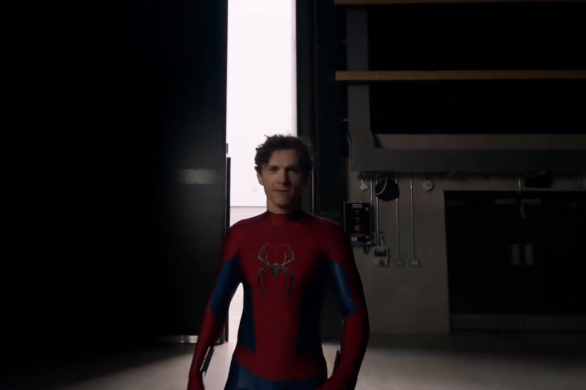 Video | Tom Holland aparece con el nuevo traje de "Spider-Man"