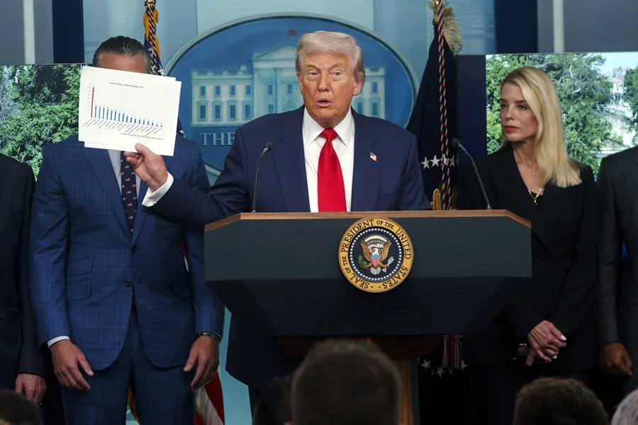 Trump pone a la Policía de Washington bajo control federal y activa a la Guardia Nacional