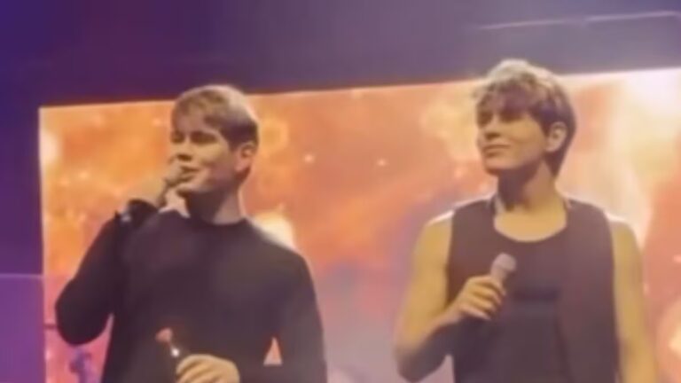 Hijos de Luis Miguel y Aracely Arámbula sorprenden cantando juntos en evento privado