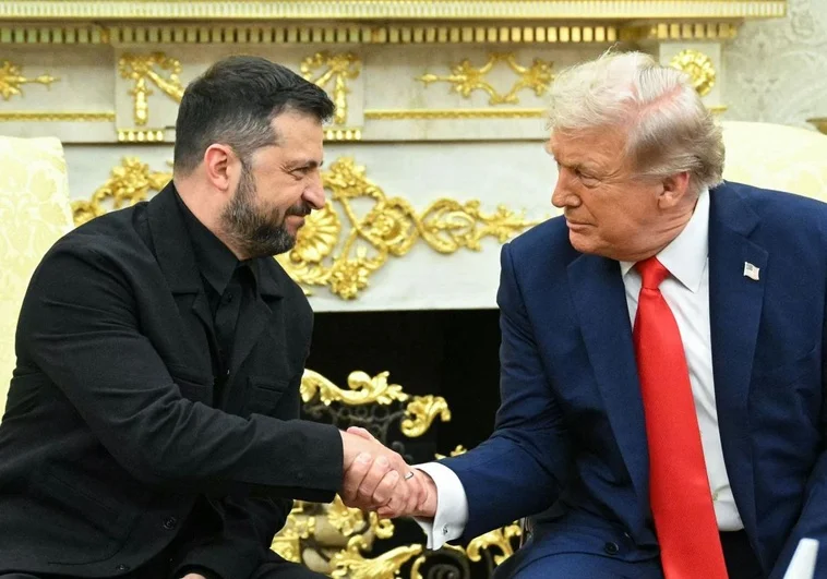 Trump y Zelenski buscan reunión con Putin en Washington
