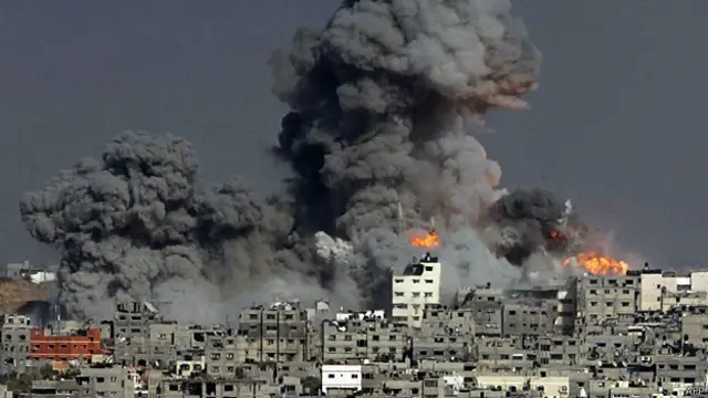 bombardeos constantes y crisis inminente
