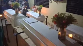 Sepultan en Cotuí a mujer que se envenenó junto a sus tres hijos