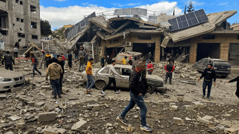 Siete muertos en bombardeos israelíes en el Líbano