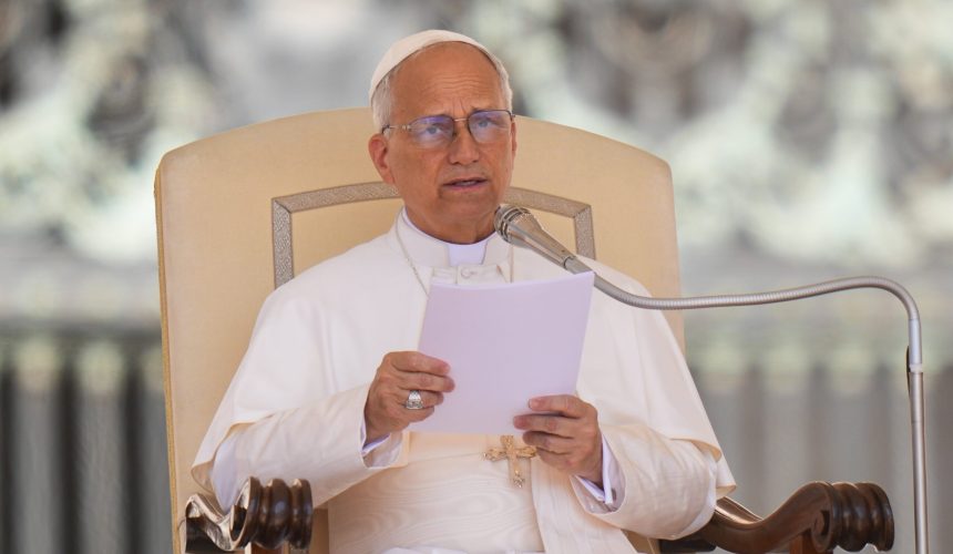 El papa León XIV clama por los niños afectados por guerras