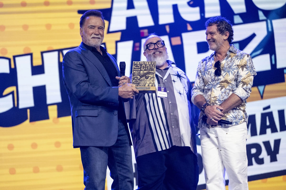 Arnold Schwarzenegger vuelve a España con el homenaje de la Comic-Con Málaga