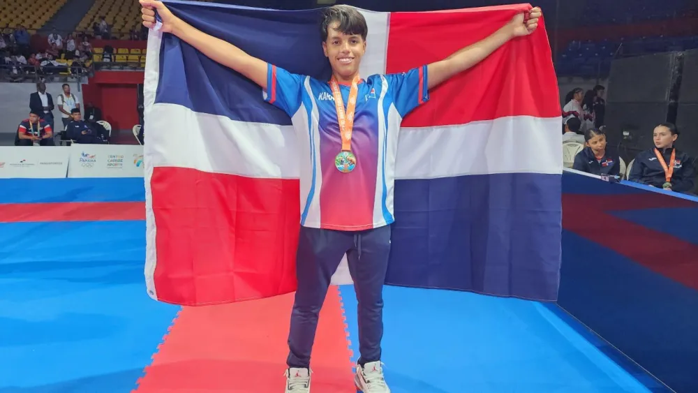 El dominicano Gerard Durán ganó la medalla de oro en el Torneo Panamericano de Karate 2025
